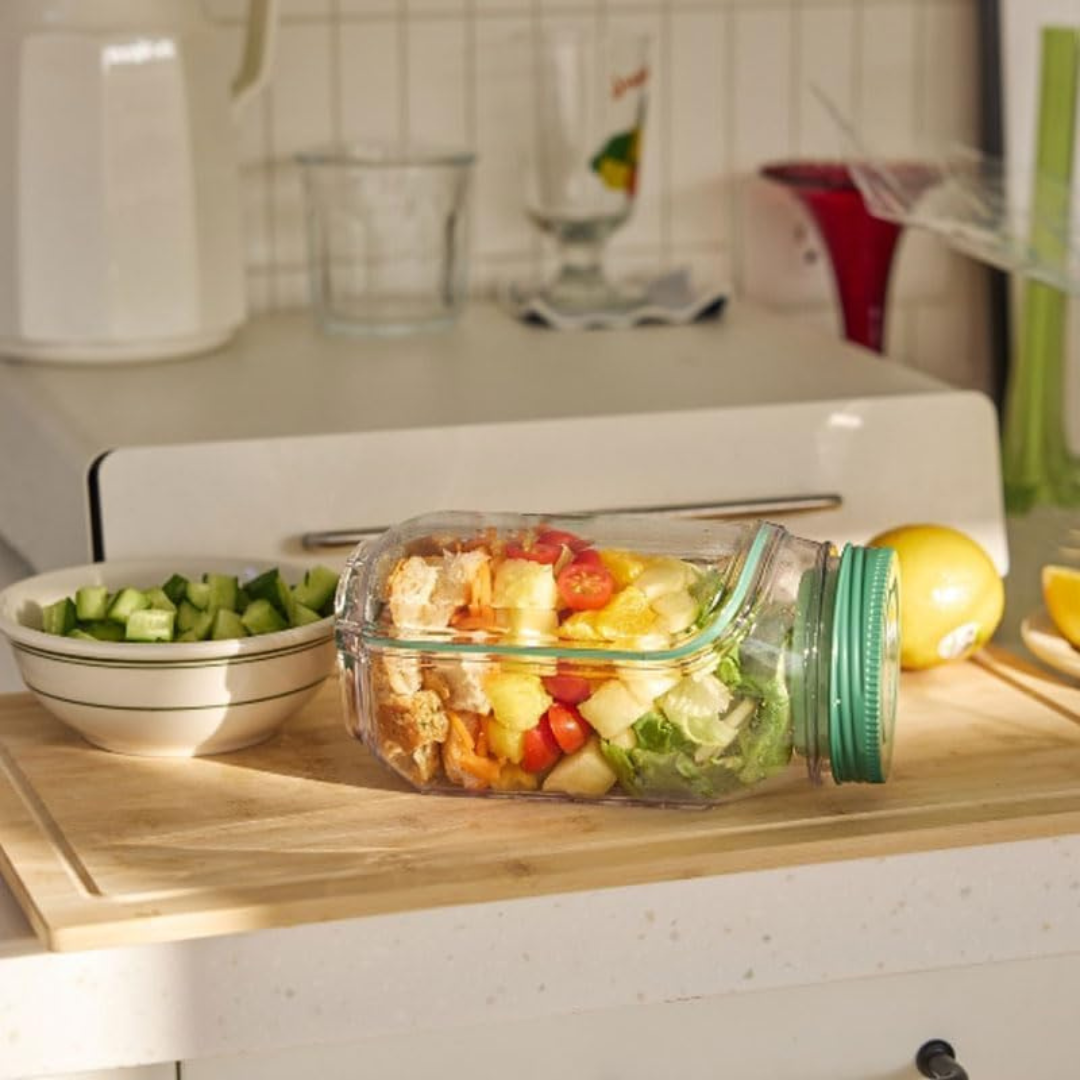 SaladPro™ - 3 en 1: Guarda, Mezcla y Come