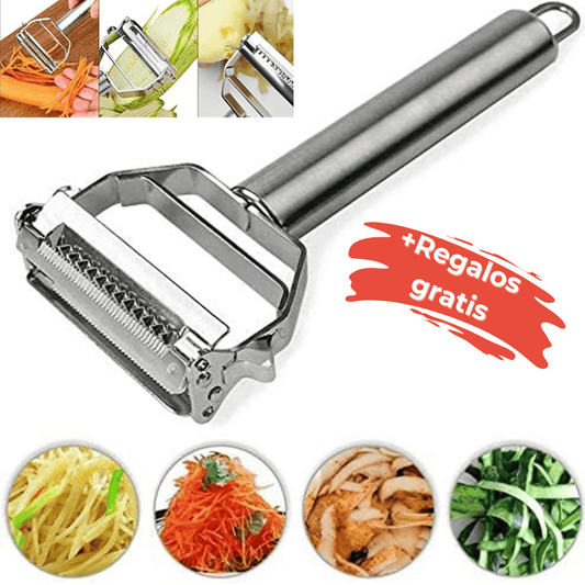 ChefPro™  MultiPelador 5 en 1 - Pela, rebana, corta, acanala y descorazona